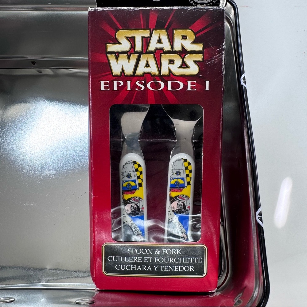 Star Wars Episode I Spoon & Fork Set - Multicolor